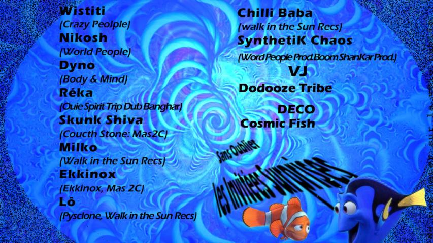 Les poissons dans l'espace